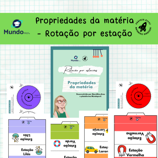 Propriedades da Matéria – Rotação por Estações