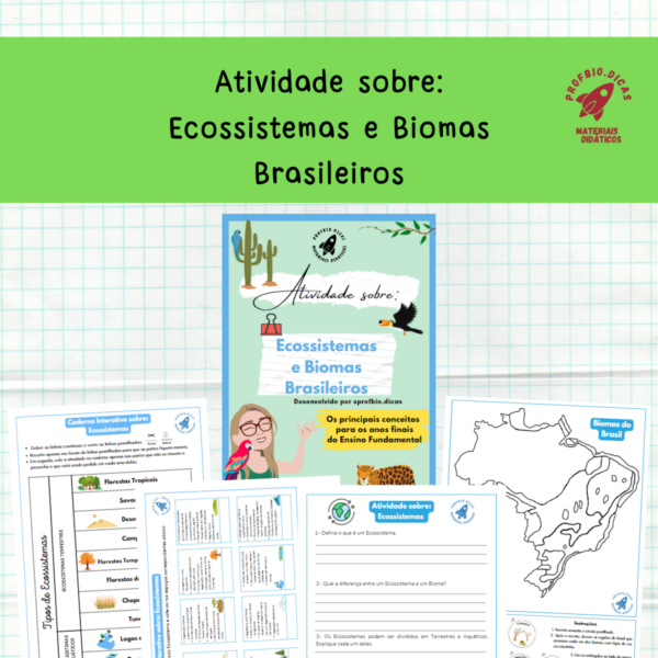 Atividade sobre: Ecossistemas e Biomas Brasileiros