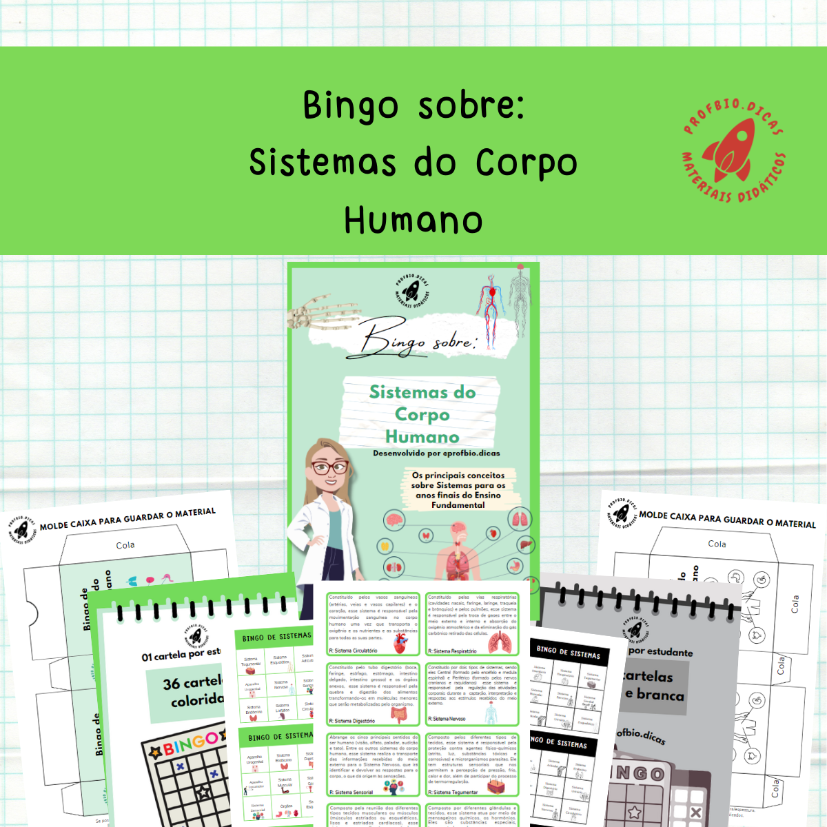 Bingo sobre Sistemas do Corpo Humano