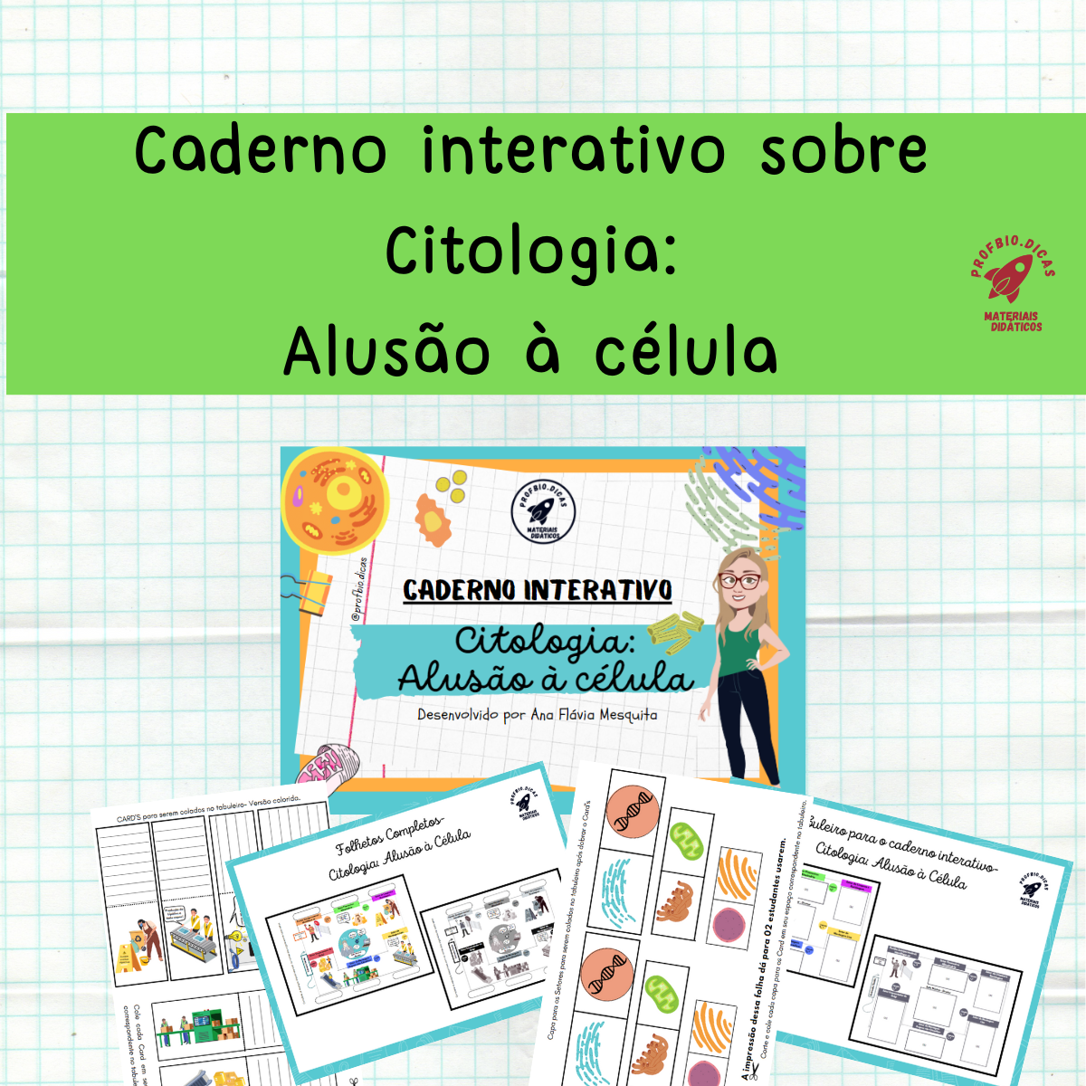 Citologia Alusão a Célula - Caderno Interativo