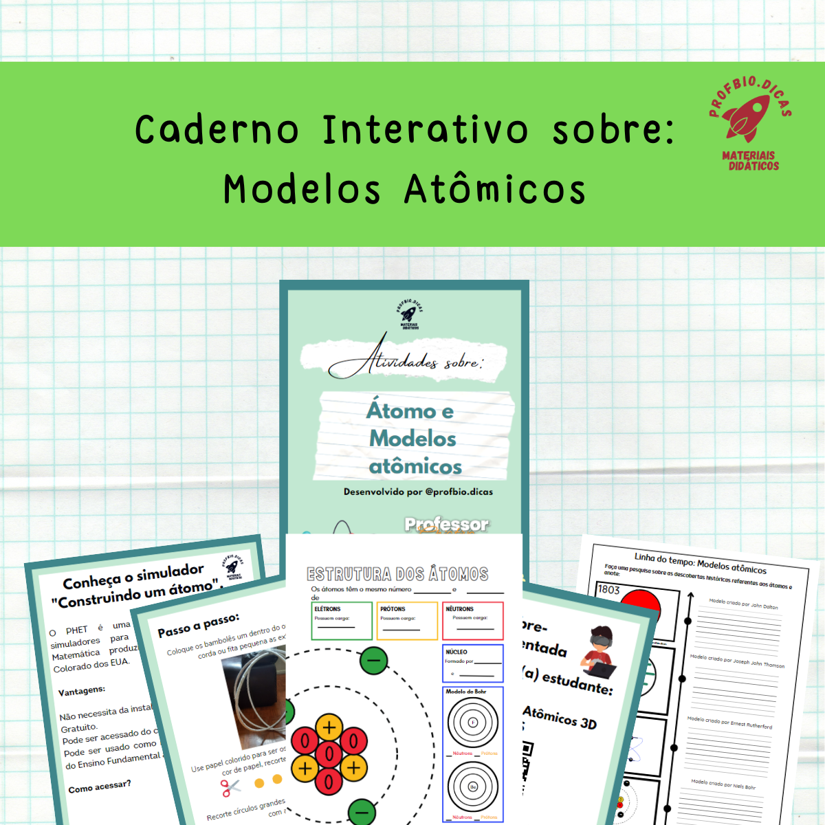 Estrutura do átomo e modelos atômicos