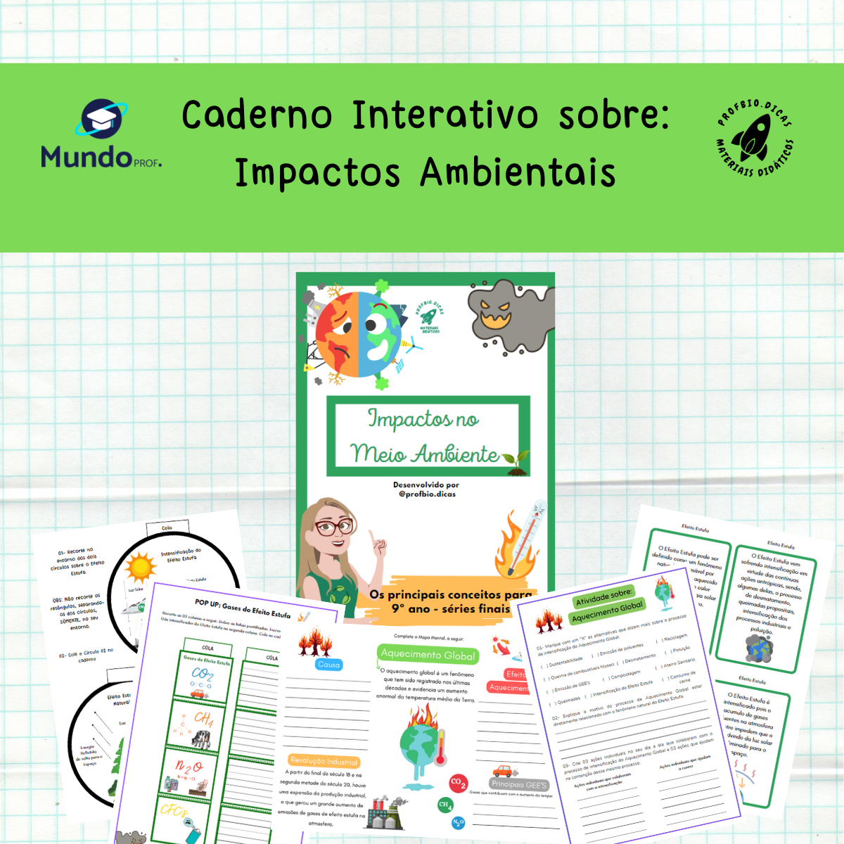 Impactos Ambientais – Aquecimento global e efeito estufa