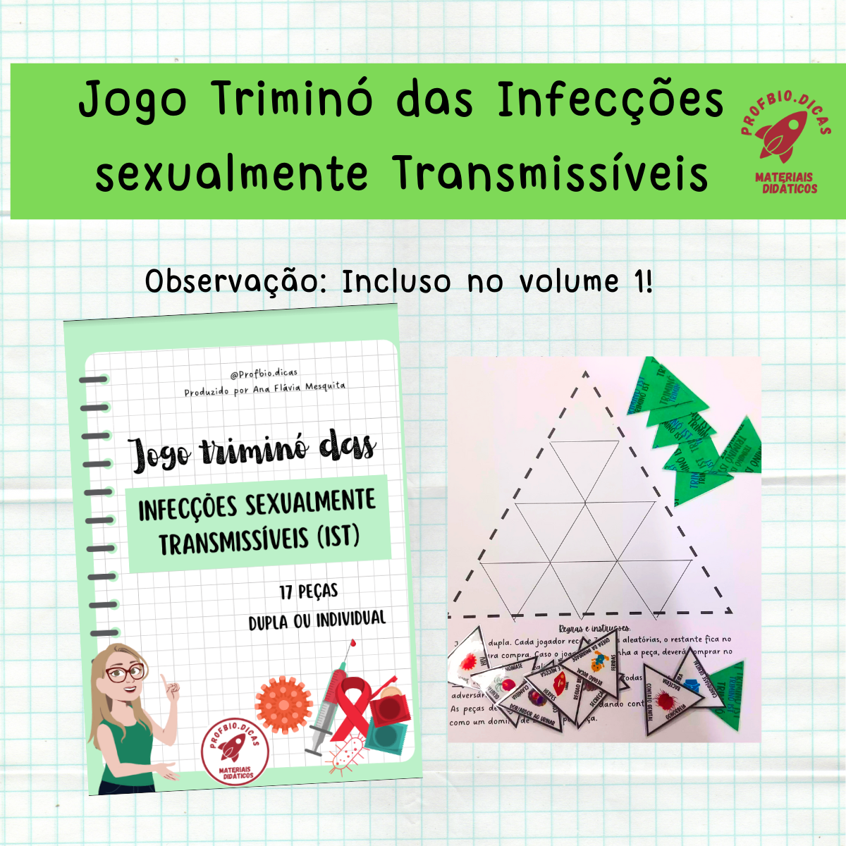 Jogo – Triminó das IST’s