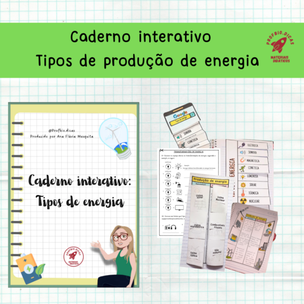 Tipos de Energia – Caderno Interativo
