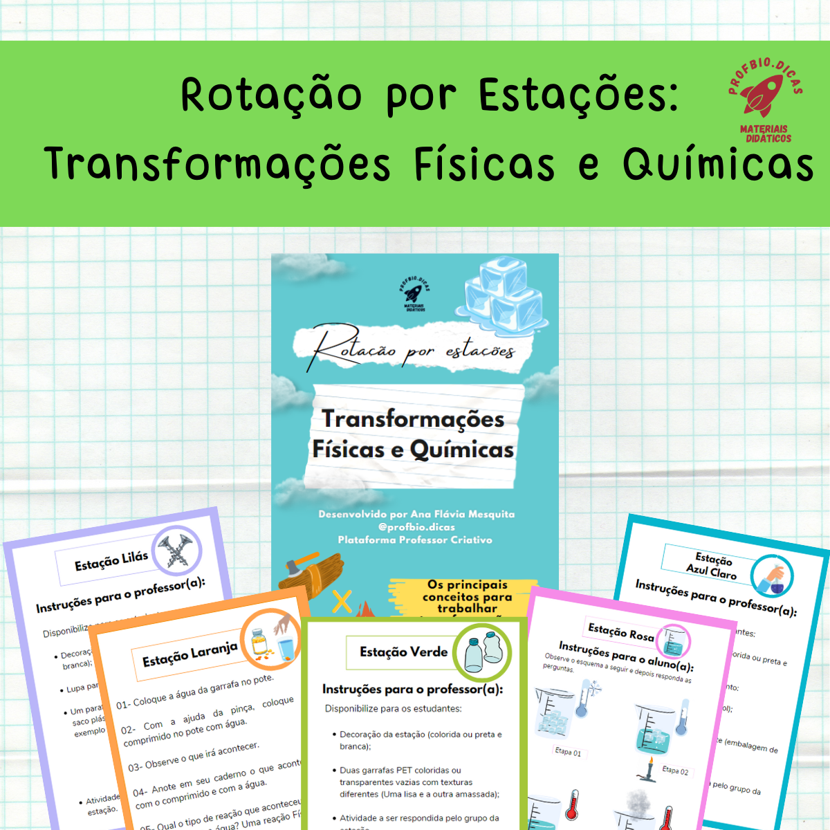 Transformações da matéria - Rotação por Estações