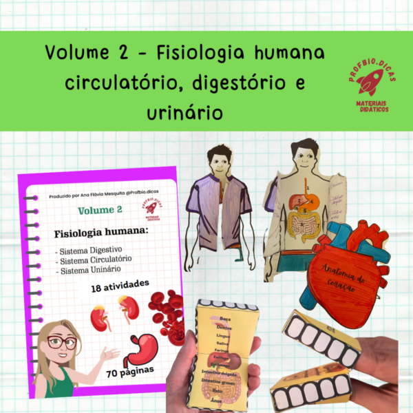 Volume 2 – Fisiologia humana circulatório, digestório e urinário