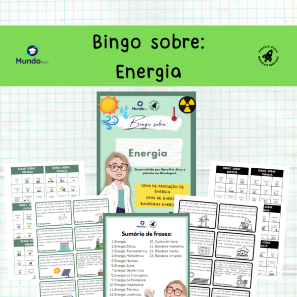 Bingo sobre: Energia