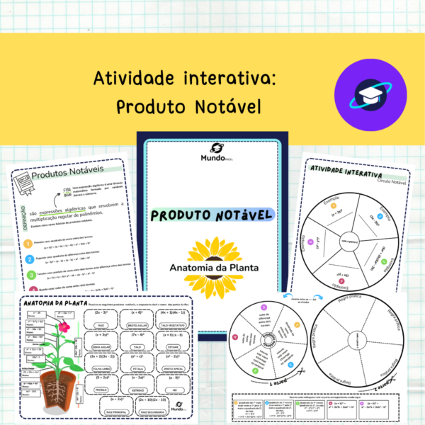 [MAT] Atividade interativa Produto Notável Anatomia da Planta
