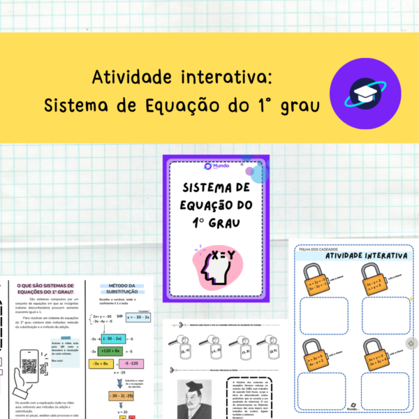 [MAT] Atividade interativa Sistema de Equação do 1° grau