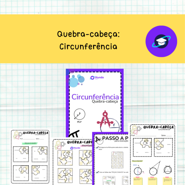 [MAT] Matemática: Quebra-cabeça: Circunferência