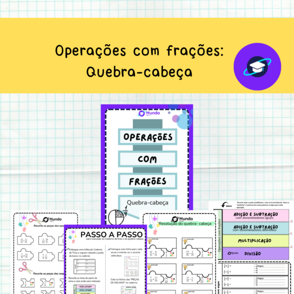 [MAT] Matemática: Operações com frações Quebra-cabeça