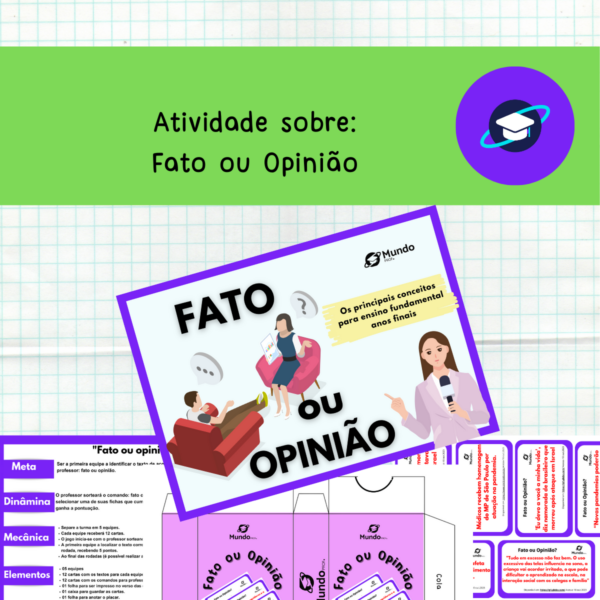 [LP] Atividade sobre: Fato ou Opinião?