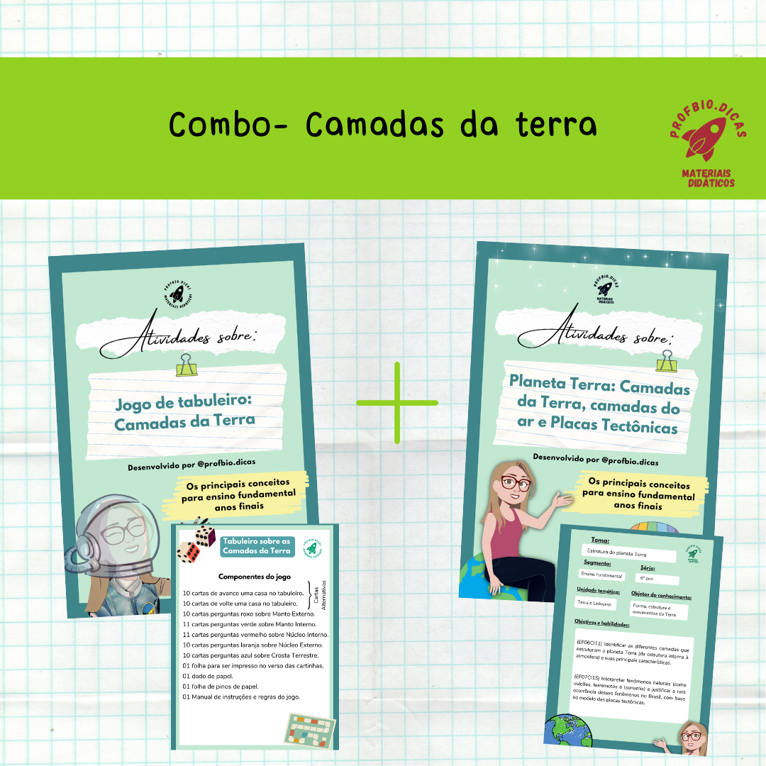 Combo- Camadas da terra