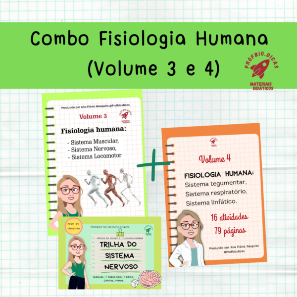 Combo Fisiologia Humana ( Volume 3 e 4)