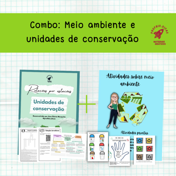 Combo - Meio ambiente e unidades de conservação