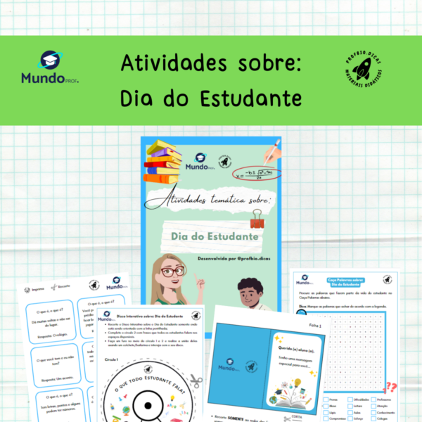 Dia do Estudante - 11 de Agosto (2023) (Leia descrição)