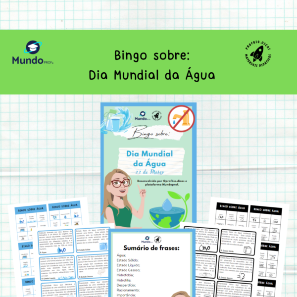 Bingo sobre: Dia Mundial da Água