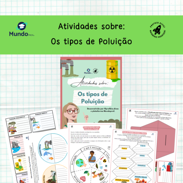 Atividades sobre: Tipos de Poluição