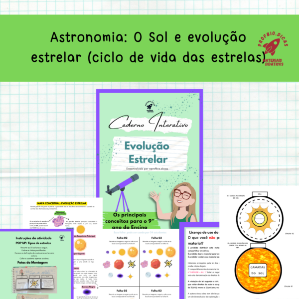 Astronomia: O Sol e evolução estrelar (ciclo de vida das estrelas)