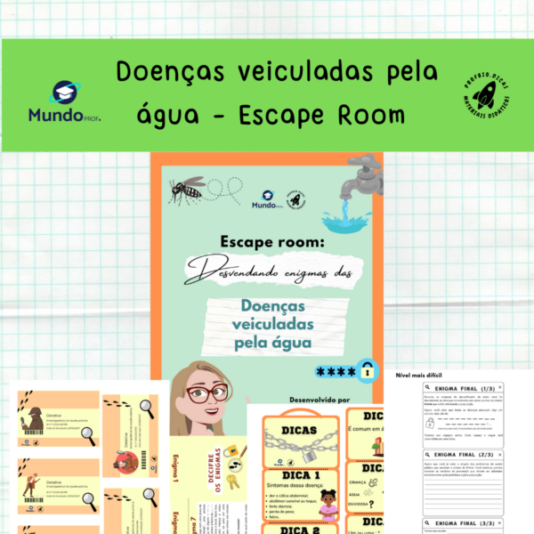 Doenças veiculadas pela água - Escape Room