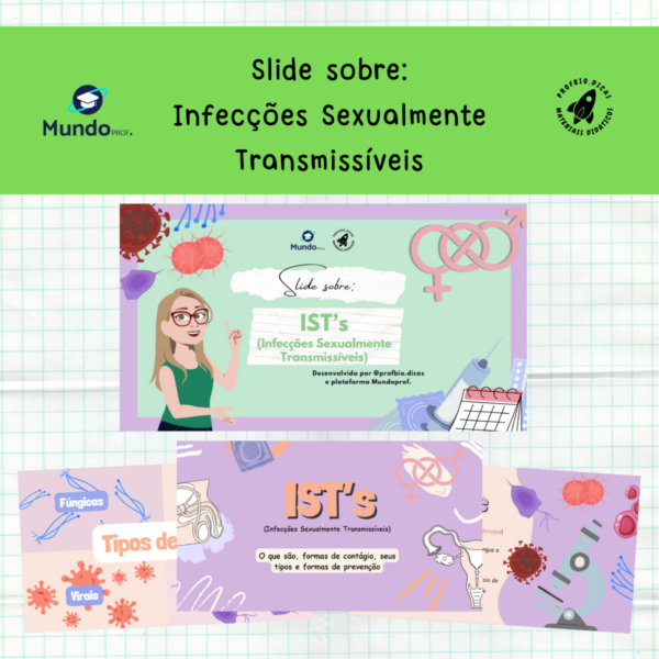 Slide: Infecções Sexualmente Transmissíveis (IST’s) antiga DST