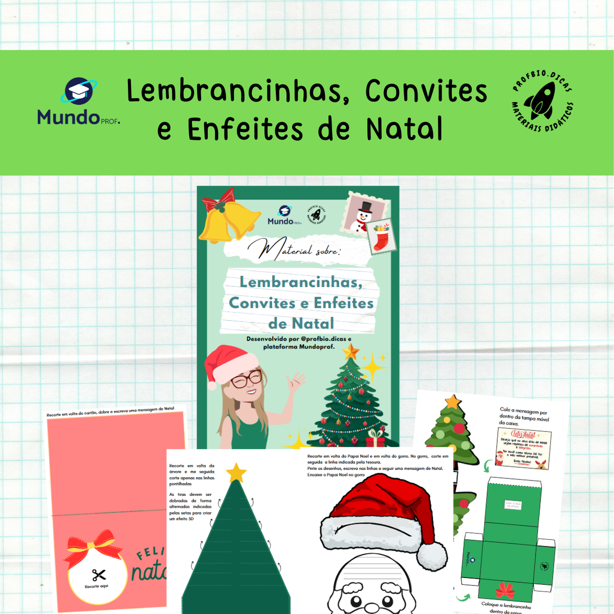 1200 Lembrancinhas, Convites e Enfeites de Natal (1)