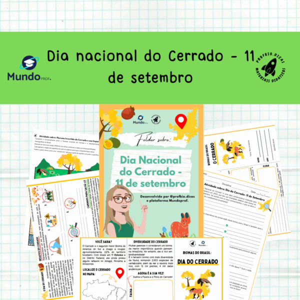 Dia Nacional do Cerrado - 11 de setembro: Biomas, aulas temáticas, meio ambiente