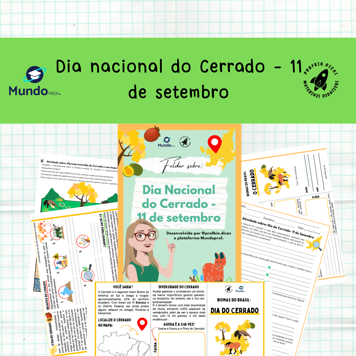 1200 - Dia nacional do Cerrado - 11 de setembro