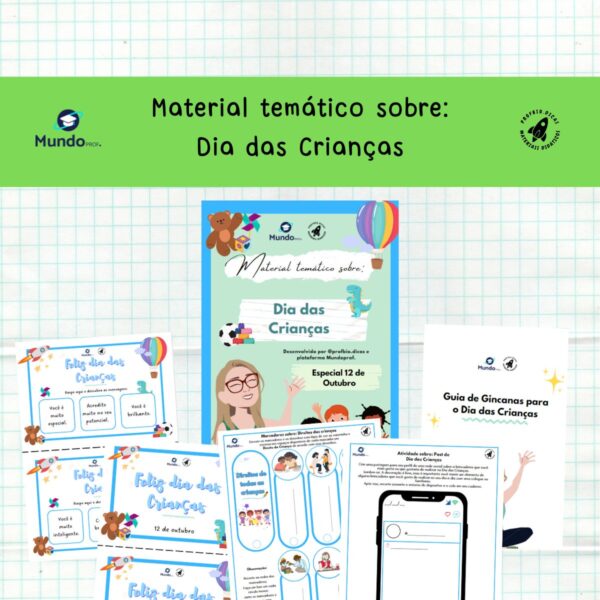 Material temático: Dia das crianças -12 de outubro Anos iniciais